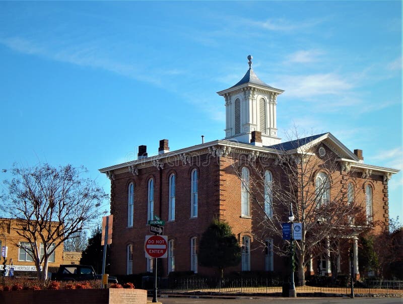 Randolph County Courthouse Pocahontas Arkansas fotografia de stock Randolph County Courthouse Pocahontas Arkansas fotografia de stock