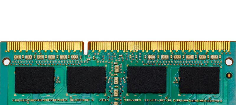 Random Access Memory Computer Stick Macro royalty free stock photography