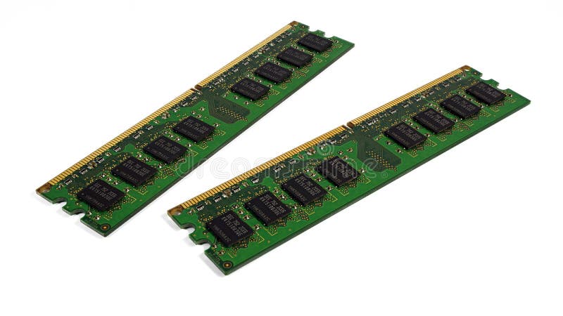 Random access memory DDR2 royalty free stock photography