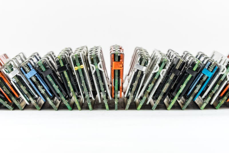 Random access memory stock image
