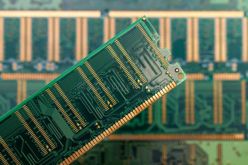 Random access memory (RAM) royalty free stock photo