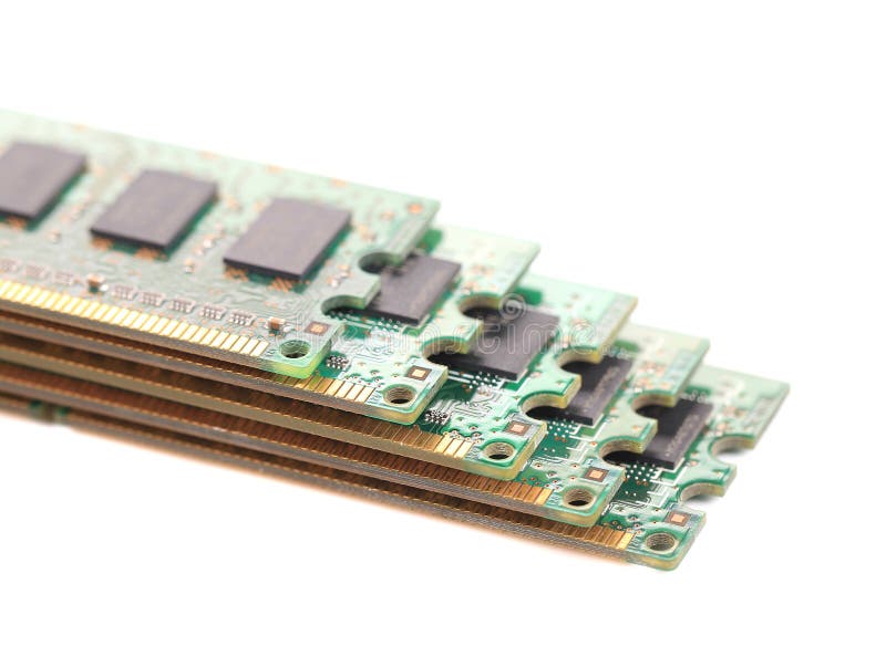 Random Access Memory for servers. royalty free stock photos