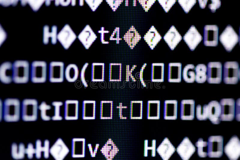 Random computer code stock photos