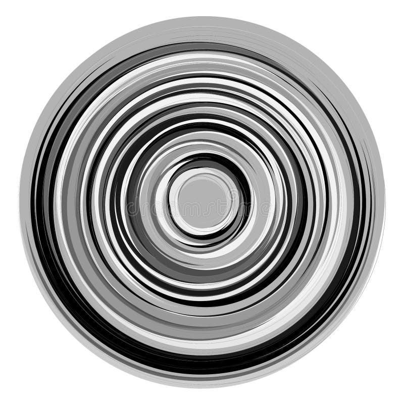 Random,grayscale, Gray Concentric Circles, Rings Abstract Geometric ...