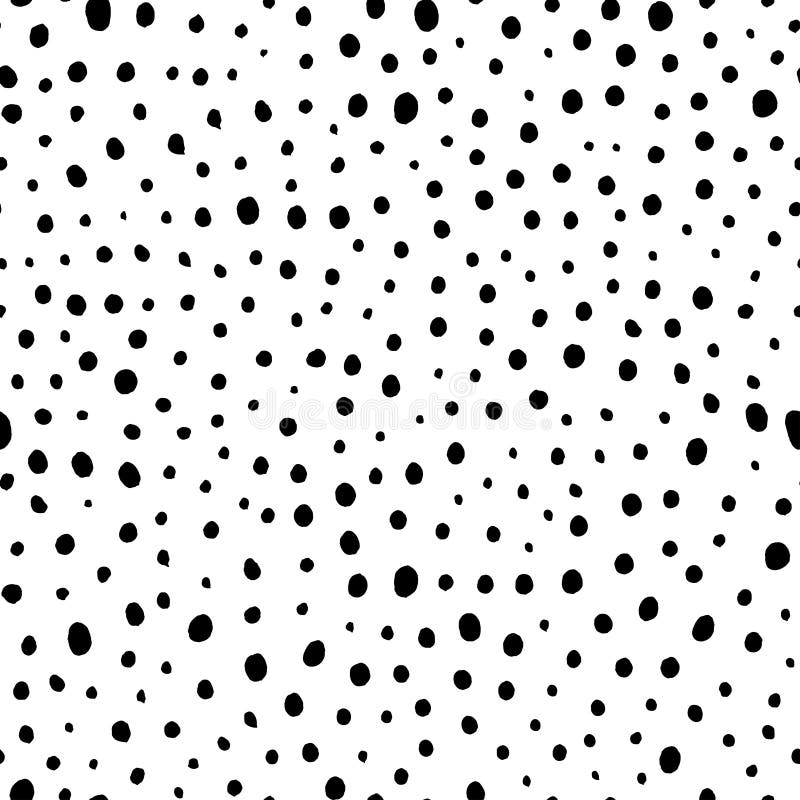 Hand drawn small specks vector seamless pattern.