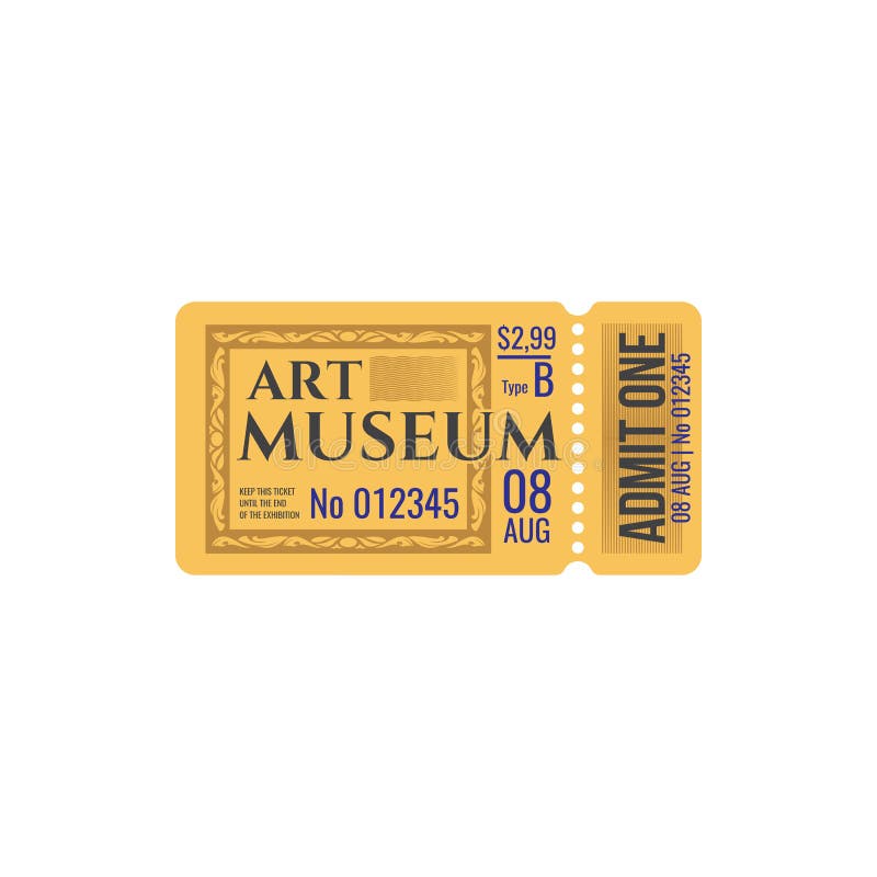 Full ticket. Museum ticket. Retrp ticket.