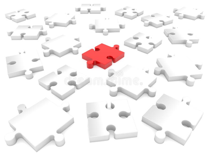 Puzzle Pieces Red White Stock Illustrations 3 618 Puzzle Pieces Red White Stock Illustrations Vectors Clipart Dreamstime