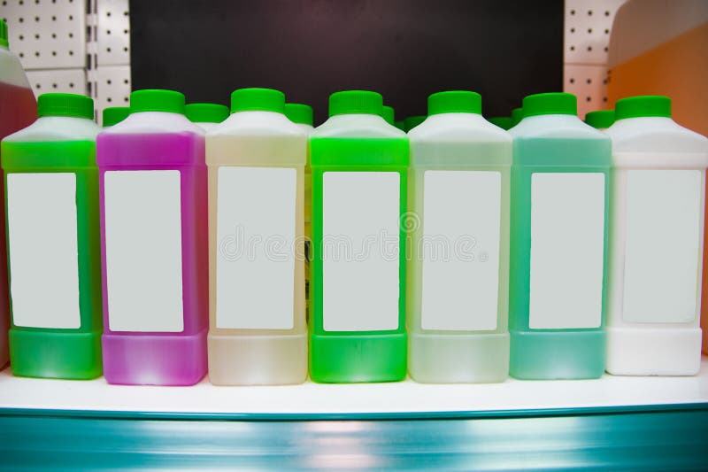 Range of Cleaning Liquid Detergents Stock Image Image of detergents
