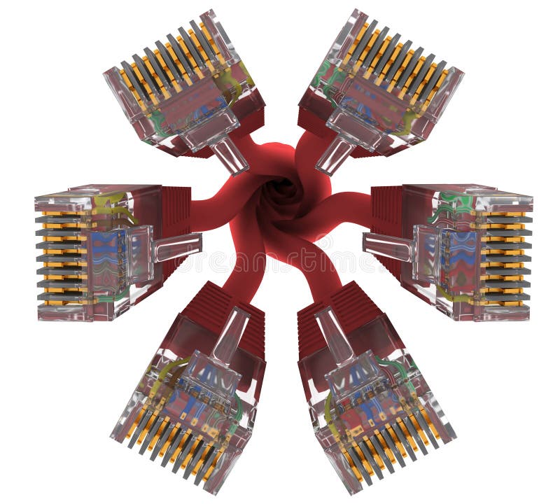 Range of connectors rj45