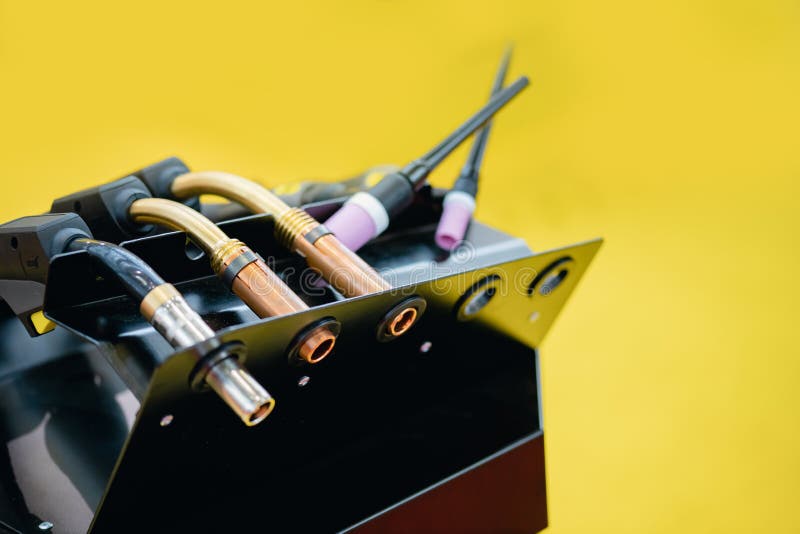 Range of Nozzles for Equipment Welding in Argon Atmosphere Stock Image Image of heavy