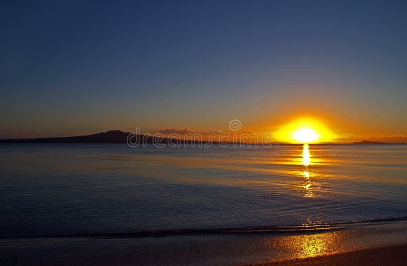 Rangitoto Island at Dawn