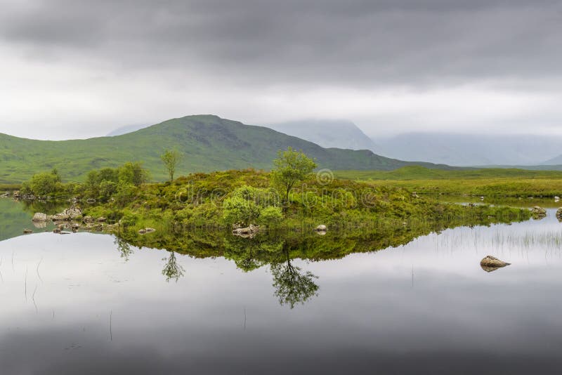 Rannoch Moor at Glencoe, Scotland, UK royalty free stock photos Rannoch Moor at Glencoe, Scotland, UK royalty free stock photos