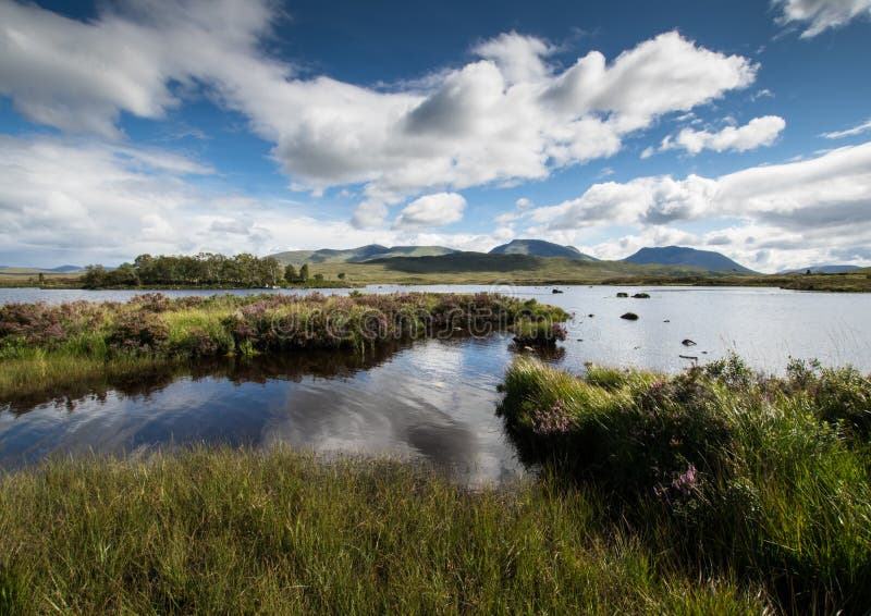 Charneca de Ranoch fotos de stock royalty free