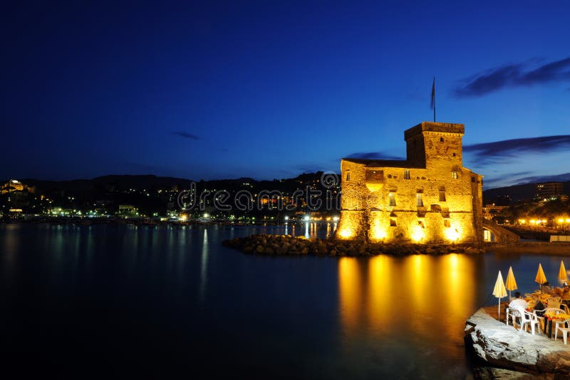Rapallo Schloss stockfotos Rapallo Schloss stockfotos