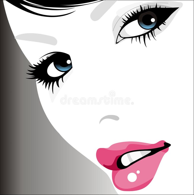 Surpreso Rosto Anime. Manga Estilo Grandes Olhos Azuis, Pouco Nariz E Boca  Kawaii. Mão Desenhada Ilustração Vetorial Dos Desenhos Animados. Royalty  Free SVG, Cliparts, Vetores, e Ilustrações Stock. Image 148729005