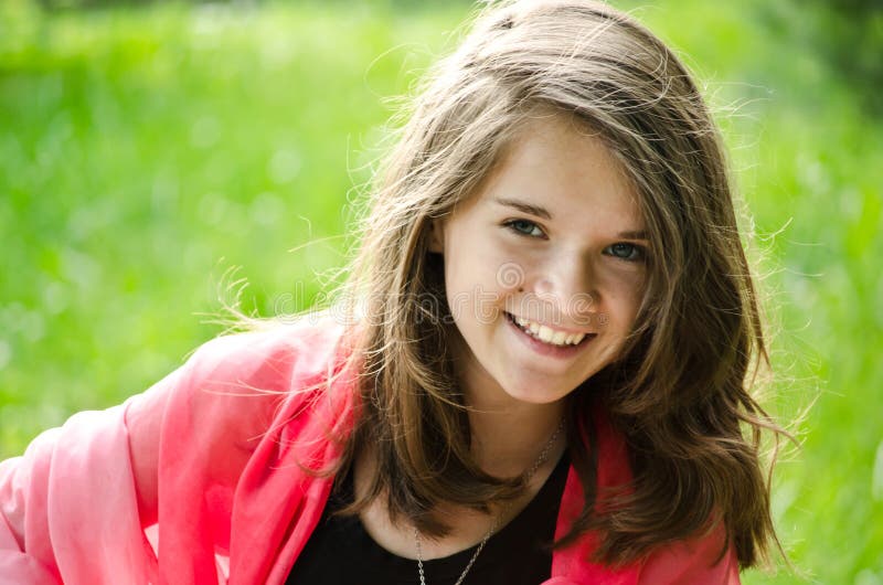 Rapariga bonita fotos de stock