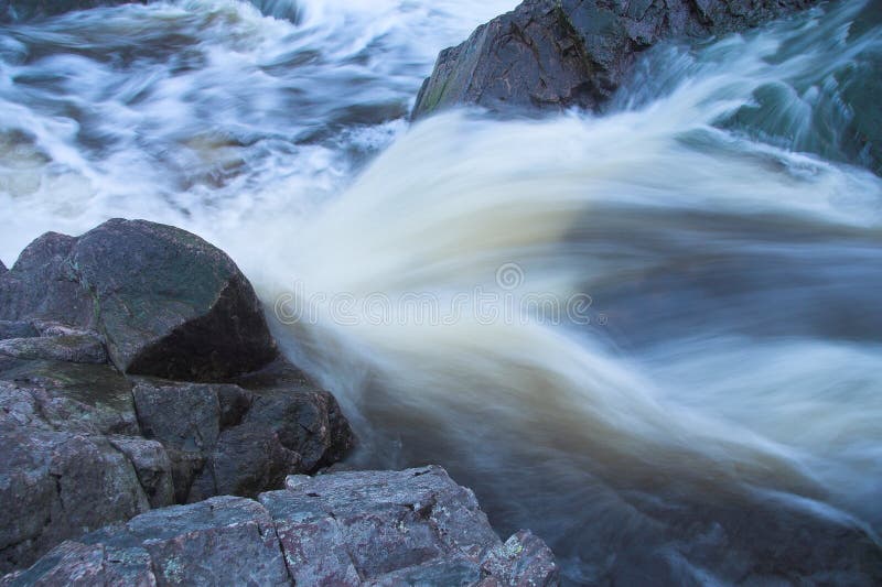 Rapids de fleuve images libres de droits Rapids de fleuve images libres de droits