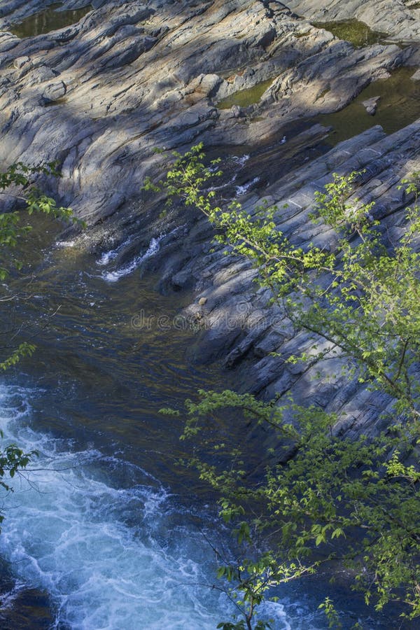 Rapids and Rocks, Mountain Fork River, Oklahoma Stock Photo Image of