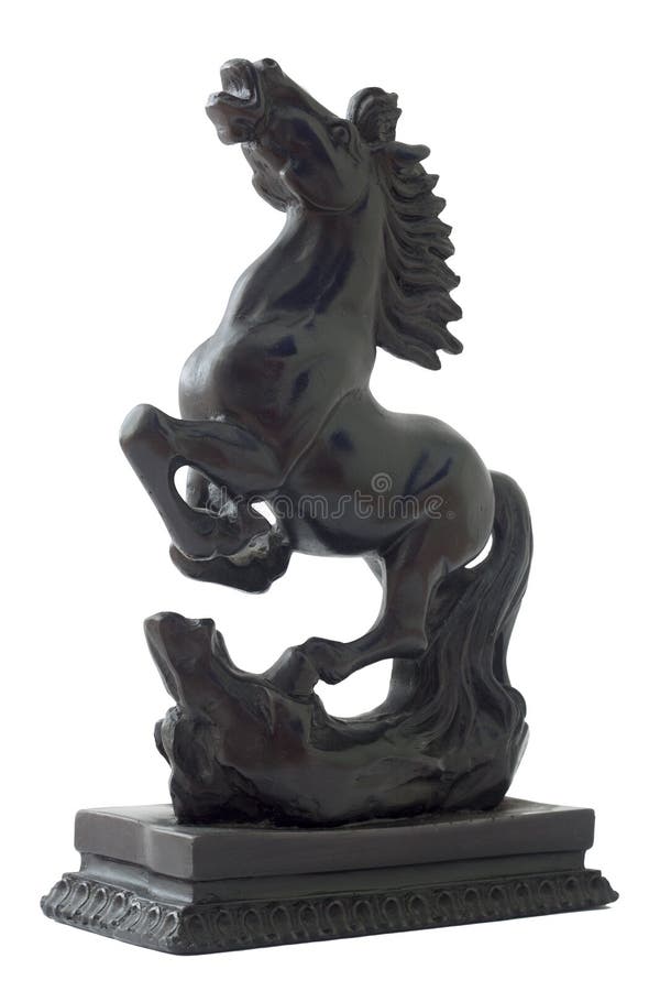 Rappenstatue für Energie stockbild Rappenstatue für Energie stockbild