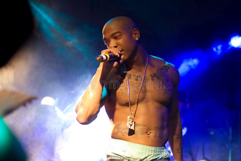 Rapper Ja Rule stock afbeelding Rapper Ja Rule stock afbeelding