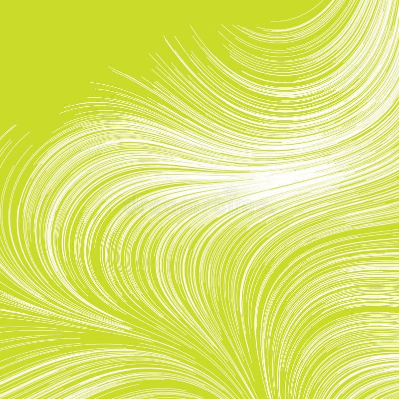 Rappresentazione colorata astratta di una scrittura ondulata casuale e curvata delle linee serie di elementi di progettazione royalty illustrazione gratis