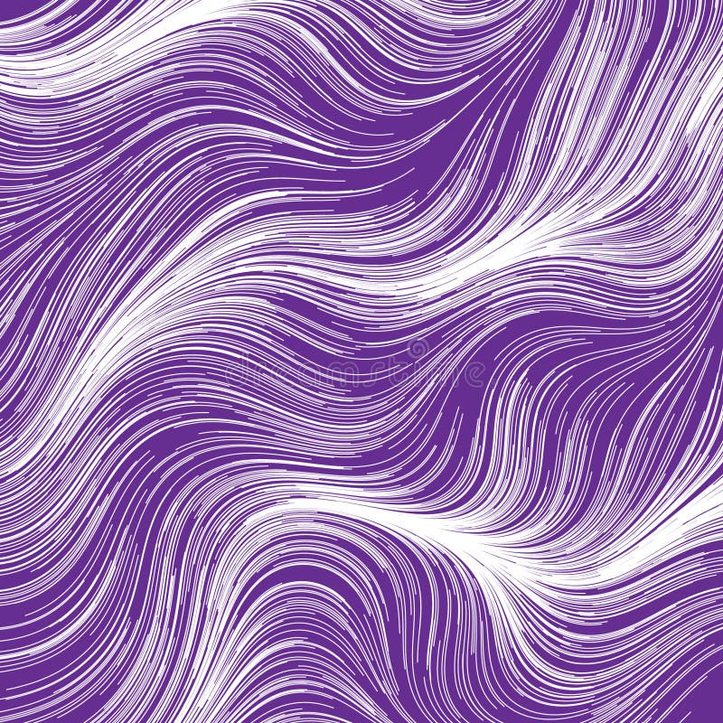 Rappresentazione colorata astratta di una scrittura ondulata casuale e curvata delle linee serie di elementi di progettazione illustrazione vettoriale