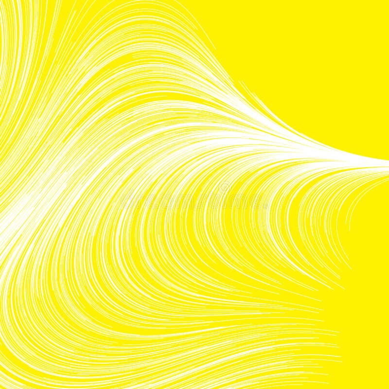 Rappresentazione colorata astratta di una scrittura ondulata casuale e curvata delle linee serie di elementi di progettazione royalty illustrazione gratis
