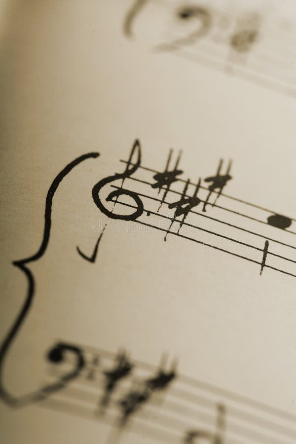 Hand-written musical notation background. Hand-written musical notation background.
