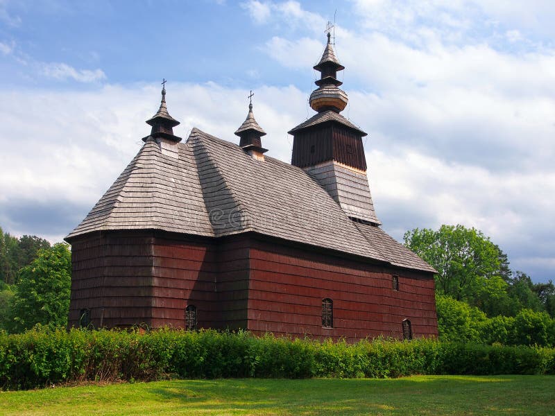 A rare church in Stara Lubovna, Spis, Slovakia