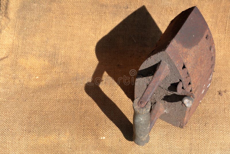 Rare Iron Working on Coals. Stock Photo Image of plank, timber 148159930