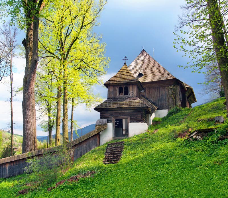 A rare UNESCO church in Lestiny, Slovakia