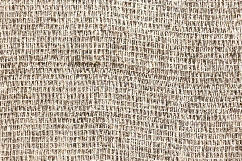 Rarely Woven Gray Coarse Fabric. Sackcloth Stock Photo - Image of option,  rarely: 142070358