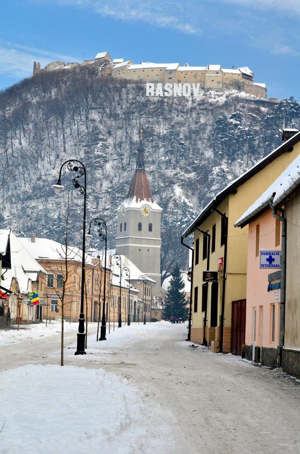 Rasnov forteca w Transylvania zdjęcia stock Rasnov forteca w Transylvania zdjęcia stock
