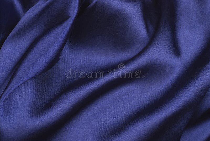 Raso blu immagine stock Raso blu immagine stock