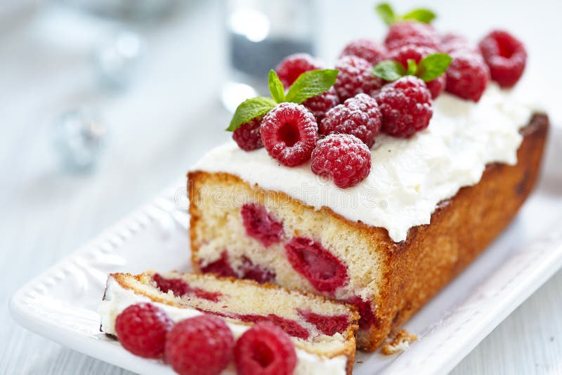 Raspberry Cake for holidays royalty free stock images Raspberry Cake for holidays royalty free stock images