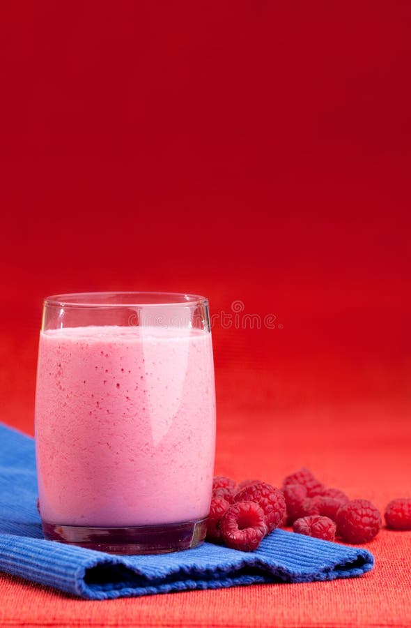 Raspberry Smoothie stock photo. Image of fattening, nutrition 17921198