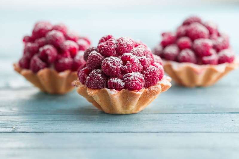 Raspberry tartlets