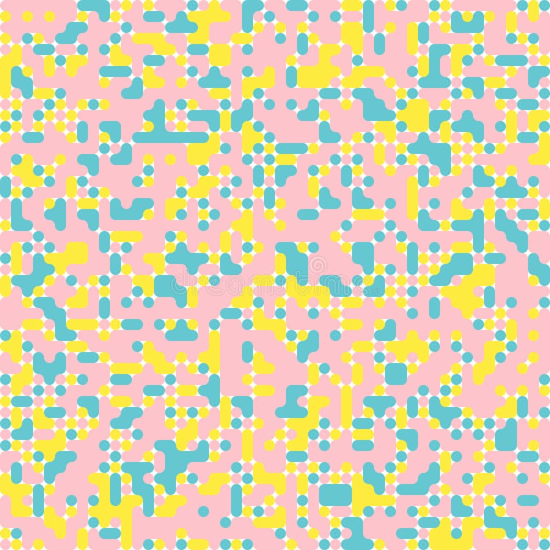 Pixel Art Elements Of Design Stock Vector Illustration Of Cube