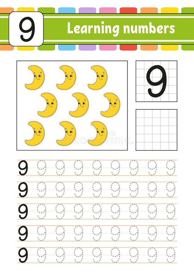 Aprendendo números 15 recortar e jogar planilha de educação jogo para  crianças página de atividade colorida quebra-cabeça para crianças