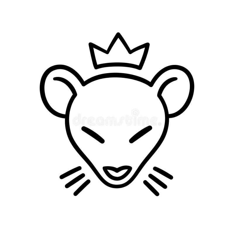 Illustration of a rat king