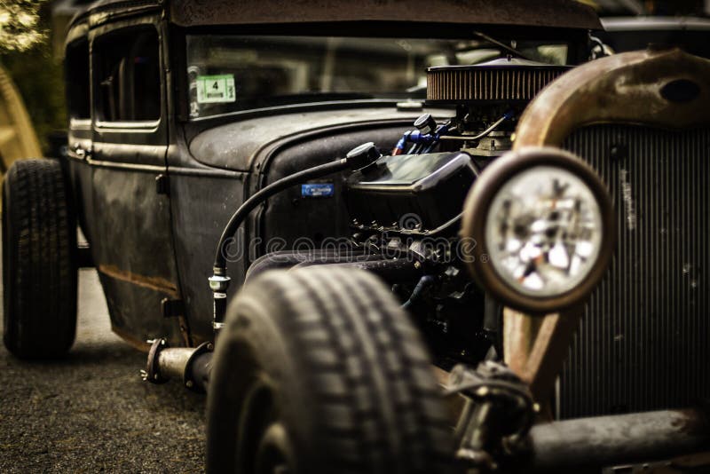 Rat rod rustic vintage car