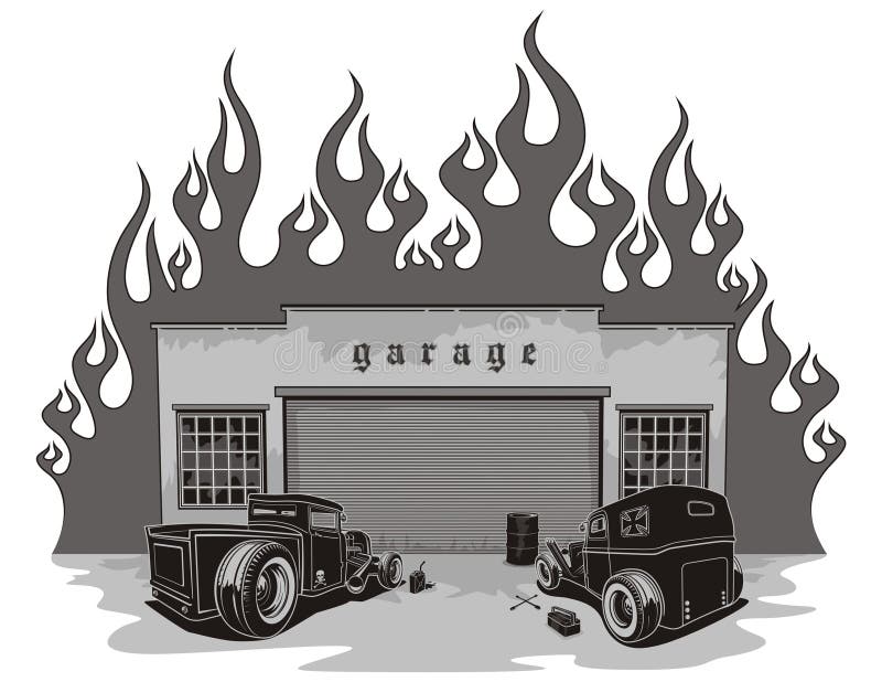 Rat rods garage