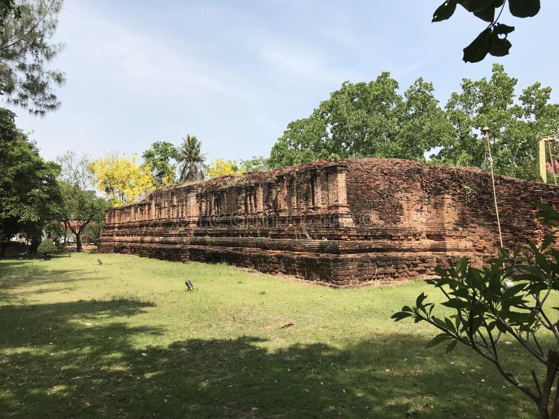 Ban Khu Bua Ancient Town in Ratchaburi, Thailand. stock photography Ban Khu Bua Ancient Town in Ratchaburi, Thailand. stock photography