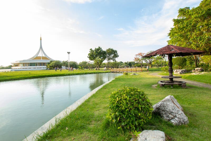 Ratchamangkhala Pavilion At Public Park Name Suan Luang Rama IX On ...
