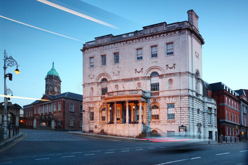 Rates Office in Dublin, Ireland. stock image Rates Office in Dublin, Ireland. stock image