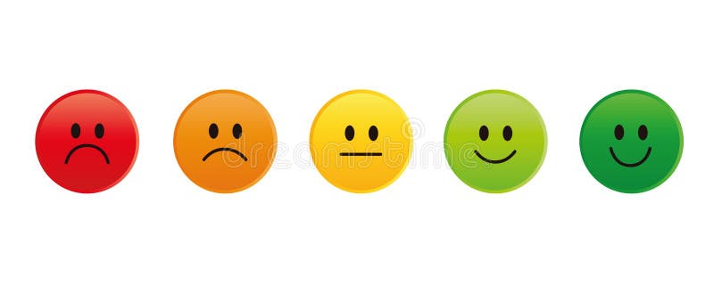 Smiley Face Evaluation Stock Illustrations – 759 Smiley Face Evaluation ...