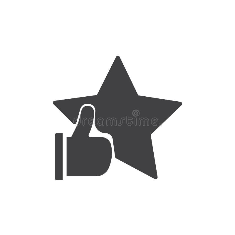 rating-with-star-and-thumb-up-icon-vector-stock-vector-illustration-of-hand-pictogram-101928421