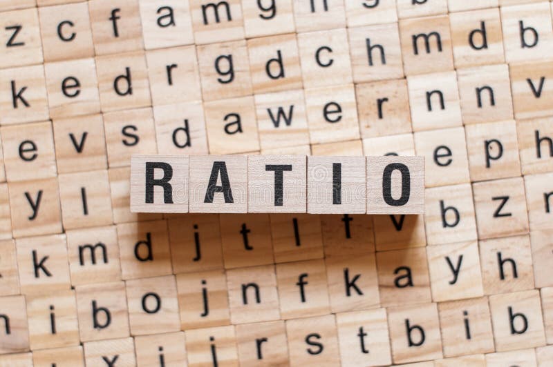 Ratio word concept royalty free stock photo Ratio word concept royalty free stock photo