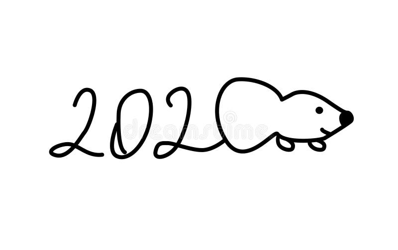 Rato tirado mão na linha estilo Ilustra??o do vetor ilustração do vetor Rato tirado mão na linha estilo Ilustra??o do vetor ilustração do vetor