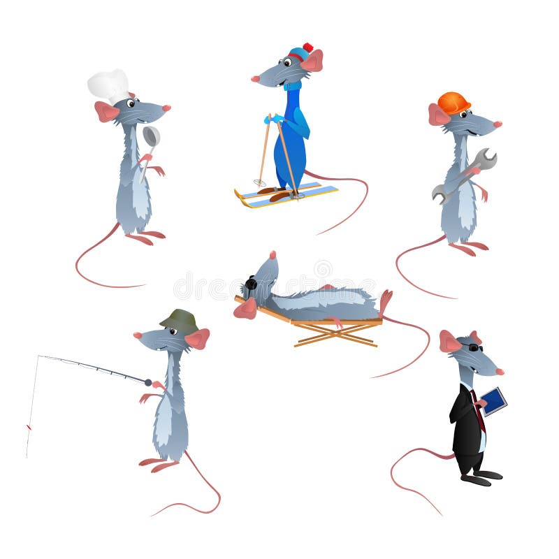 Rat Fisherman Stock Illustrations – 12 Rat Fisherman Stock